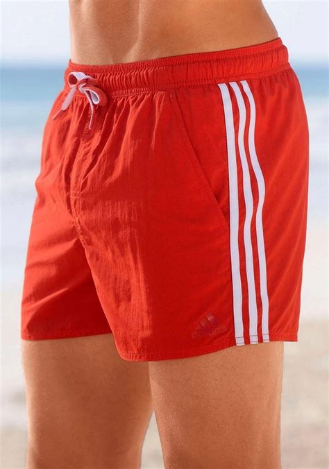 badehose rot knielang adidas|Badeshorts & Boardshorts · Knielang .